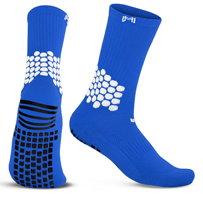 Soccer Grip Socks with Cushioned Ankle Protection