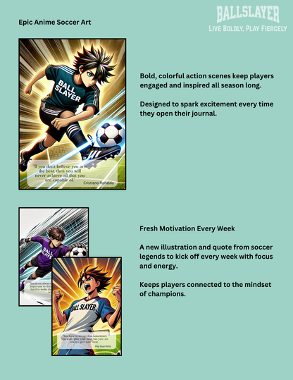 BallSlayer Soccer Journal 2nd Edition (Pre-Order)
