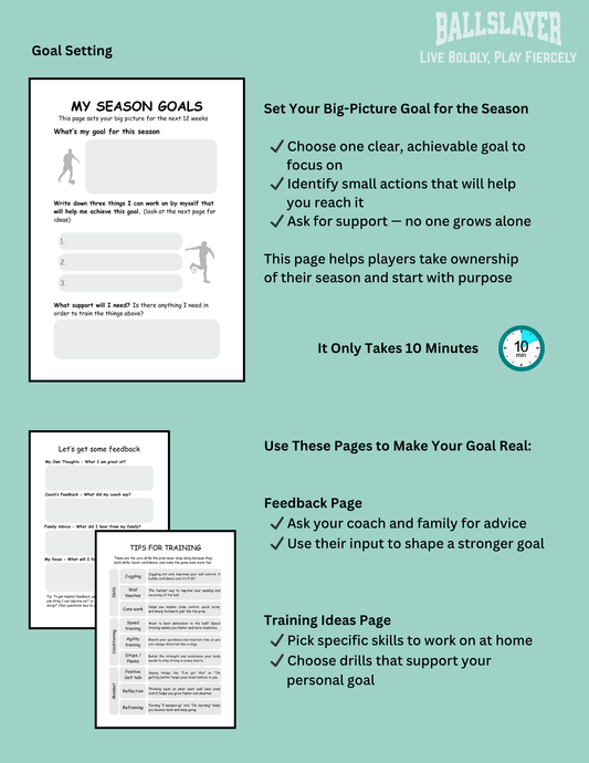 BallSlayer Soccer Journal 2nd Edition (Pre-Order)