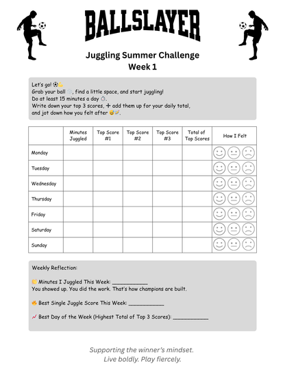 BallSlayer Juggling Summer Challenge (Digital Download)