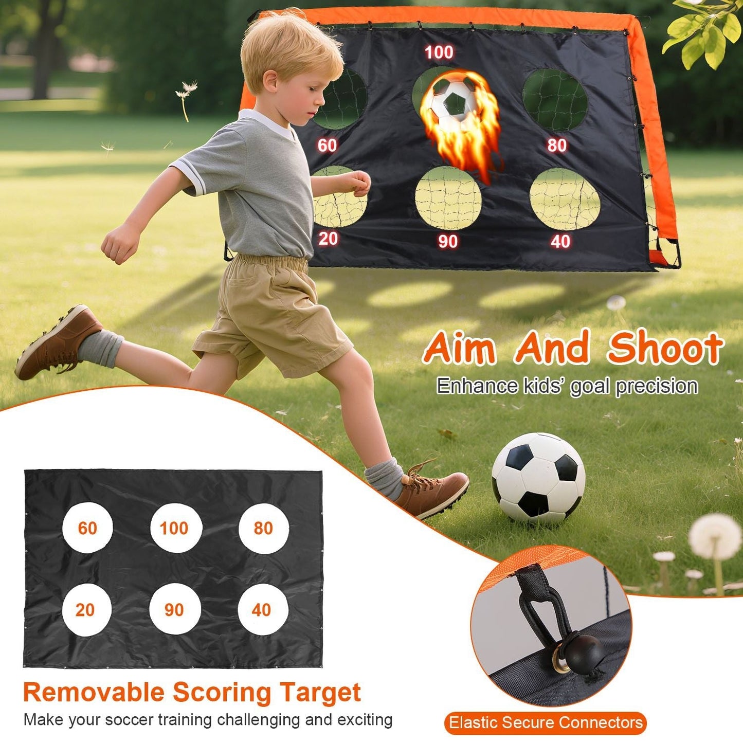 Backyard Soccer Skills Training Kit