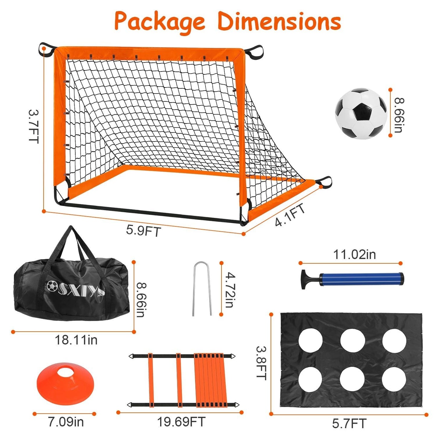 Backyard Soccer Skills Training Kit