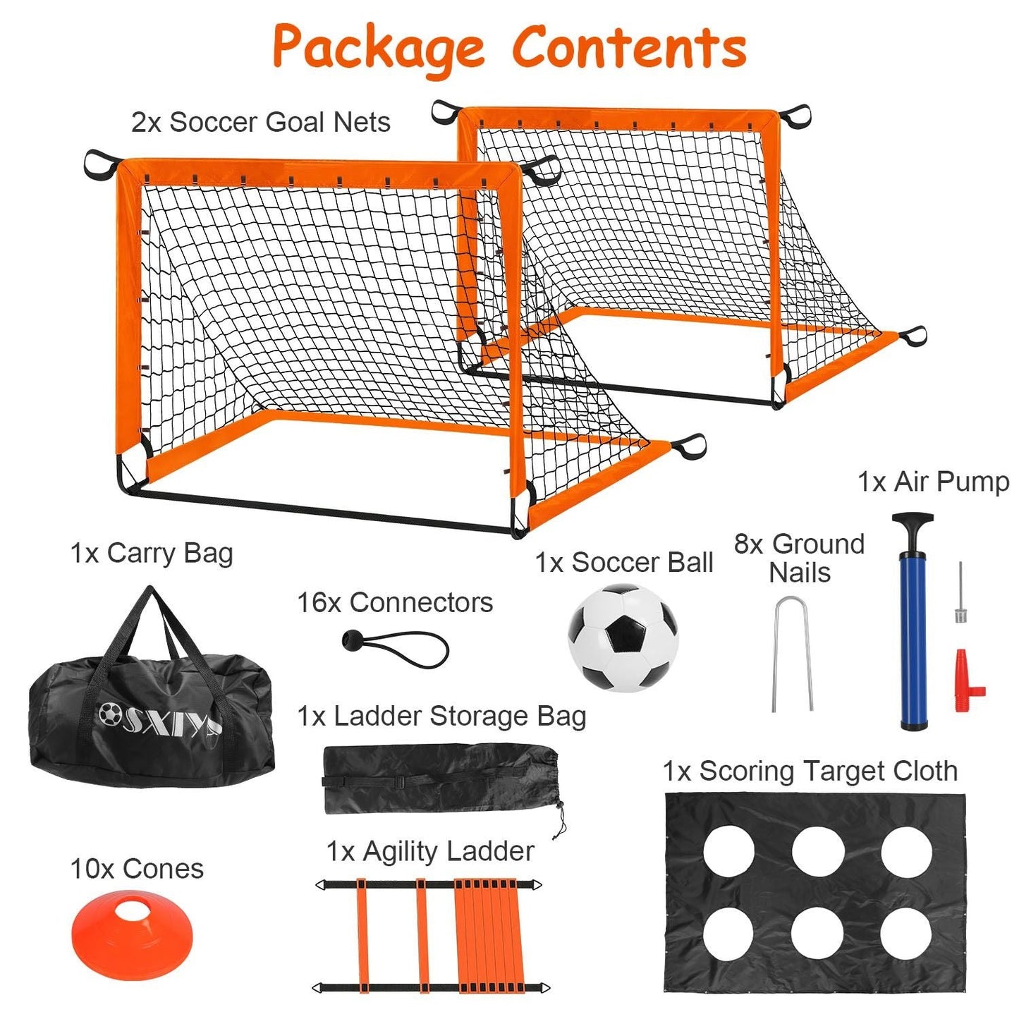 Backyard Soccer Skills Training Kit