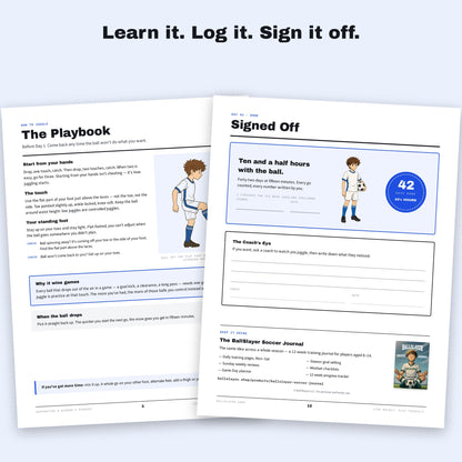The Playbook and Signed Off pages